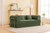Perri 79" Compressed Sofa, Olive green (SL6907GR)