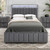 Farese Queen Bed, Dark Gray (SL7001DG-Q-BED)
