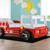 Firestall Twin Bed w/ 5" Mattress (CM7644-BED+M5)