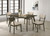 Huttwil Counter Ht. Table (FM32007WN-PT)