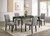 Amelio Dining Table (FM32009BK-T)