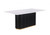 Borden 5 Pc. Dining Table Set (FM37019BK-T-5PC)