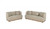 Sarabi Sofa + Loveseat (FM64010LB-2PC)