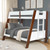 Delbin Twin/Full Bunk Bed+Mattress (FM-BK202CH-TF-BED+M6)