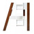 Delbin Twin/Full Bunk Bed+Mattress (FM-BK202CH-TF-BED+M6)