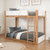 Terri Twin/Twin Bunk Bed w/ 6" Mattress (FM-BK204A-T-BED+M6)
