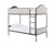 Forli Twin/Twin Bunk Bed (FM-BK700BK-TT)