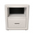 Lombardi Nightstand White PU