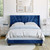 EK VALENCIA PLATFORM BED BLUE