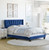 QN VALENCIA PLATFORM BED BLUE