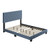 QN CHLOE PLATFORM BED BLUE