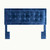 QN/DB ZOE HEADBOARD ONLY BLUE