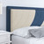 Sail Away Platform Bed 14 Slat Linen DB Blue/White