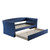 St. Ives Day Bed Faux Leather TW Med. Blue