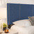 EK LUCENA BLUE LINEN UPHOLSTERED BED