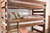 Pollyanna - Twin Bed With 3 Slat Kits - Mahogany (AM-BK500-BED-SLAT)