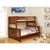 Spring Creek - Twin Over Full Bunk Bed - Oak (CM-BK602F-OAK-BED)