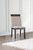 Modoc - Side Chair (Set of 2) - Espresso / Beige (CM3337SC-2PK)