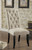 Mashall - Side Chair (Set of 2) - Beige / Antique Black (CM3564SC-2PK)