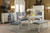 Siobhan - Bench - Antique White / Gray (CM3872WH-BN)
