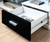Egaleo - TV Console - Black / White (CM5814-TV)