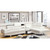 Kemina - Sectional - White (CM6833WH-SET)