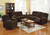 Haven - Loveseat With 2 Recliners - Dark Brown (CM6554-L) Haven - Loveseat With 2 Recliners - Dark Brown (CM6554-L)