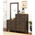 Rexburg - 8 Drawer Dresser Mirror - Wire - Brushed Rustic Brown (CM7382CM)