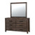 Rexburg - Mirror - Wire - Brushed Rustic Brown (CM7382M)