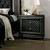 Demetria - Nightstand - Metallic Gray (CM7584N)