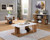 Majken - Sofa Table - White / Natural Tone (FOA4496S)