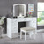 Louise - Vanity With Stool - White (FOA-DK5240-SET)