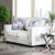 Ilse - Loveseat - Off-White / Blue (SM2675-LV)