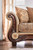 Nicanor - Loveseat - Tan / Gold (SM6407-LV)