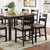 Valdor - Counter Height Chair (Set of 2) - Espresso / Gray (CM3495PC-2PK)