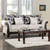 Cassani - Sofa - Light Gray / Walnut (SM7756-SF)