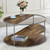 Orrin - Coffee Table - Gray / Walnut (CM4396GY-C)
