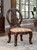 Normandy - Side Chair (Set of 2) - Brown Cherry / Tan (CM3145SC-2PK)