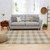 Kendrick - 8' x 10' Plaid Area Rug - Beige (RG8183S)