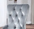Adalia - Wingback Chair (Set of 2) - Silver / Dark Gray (CM3241GY-SC-2PK)