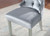 Adalia - Wingback Chair (Set of 2) - Silver / Dark Gray (CM3241GY-SC-2PK)