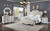 Rosalind - California King Bed - Pearl White (CM7243WH-CK-BED)