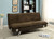 Gallagher - Futon Sofa With Bluetooth Speaker - Dark Brown (CM2675BR)