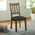 Blackwood - 3 Piece Round Dining Table Set - Walnut / Dark Brown (CM3771RT-3PK)