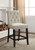 Izzy - Counter Height Chair (Set of 2) - Beige / Antique Black (CM3564PC-2PK)