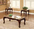 Lechester - 3 Piece Coffee Table Set - Dark Oak / Ivory (CM4487-3PK)
