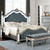 Azha - California King Bed - Silver / Gray (CM7194CK-BED)