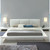 Christie - Queen Padded Headboard Bed - White (CM7550Q-BED)