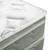 Jalen - Euro Top Mattress 80'' x 76'' - White (DM332EK-M)