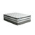 Siddalee - Euro Pillow Top Mattress 80'' x 76'' - White (DM339EK-M)